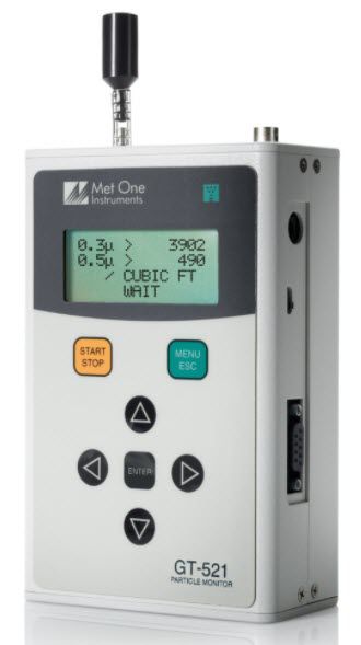 Máy đếm hạt cầm tay GT-521S Met One | Đại lý Met One tại Việt Nam