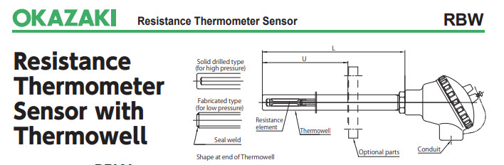 RBW-2-EL-635-6-M-PT100-A-15-C | OKAZAKI VIỆT NAM