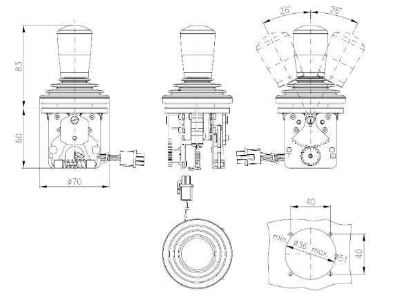 Bản vẽ ST4 Joystick Spohn Burkhardt Việt Nam Bản vẽ ST4 Joystick Spohn Burkhardt Việt Nam
