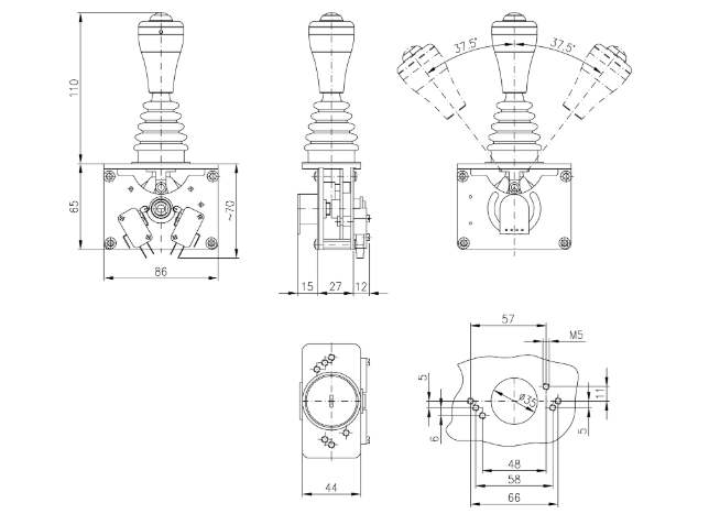Bản vẽ Cần gạt điều khiển bằng tay ST0 Spohn Burkhardt Việt Nam Bản vẽ Cần gạt điều khiển bằng tay ST0 Spohn Burkhardt Việt Nam