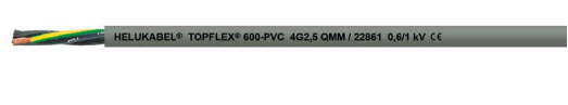 TOPFLEX 600-PVC | Cáp cấp nguồn động cơ Helukabel TOPFLEX 600-PVC | Cáp cấp nguồn động cơ Helukabel