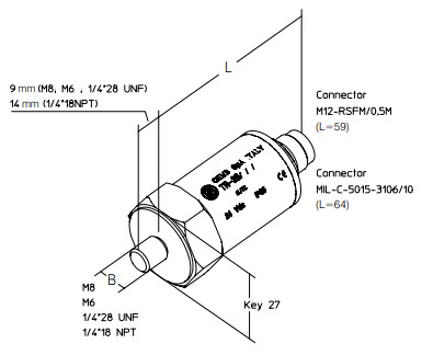 Cảm biến đo độ rung CEMB | TR-26 CEMB