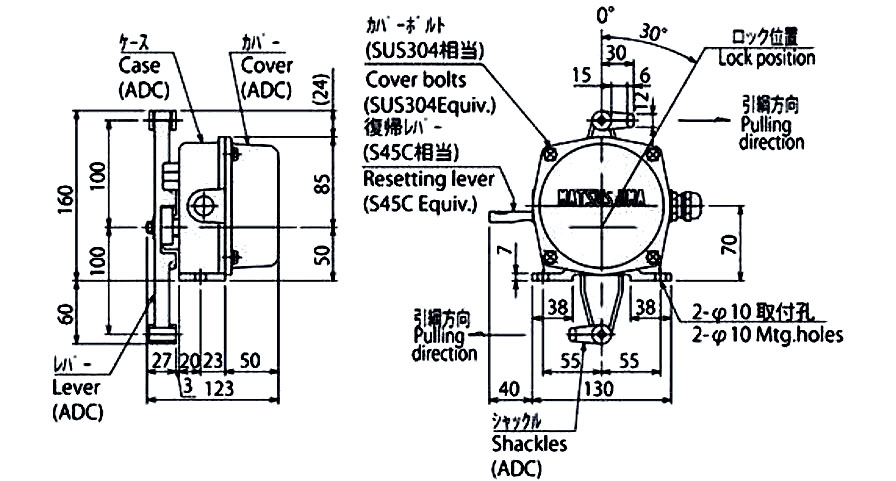 Công tắc giật dây Matsushima - Kiepe Công tắc giật dây Matsushima - Kiepe
