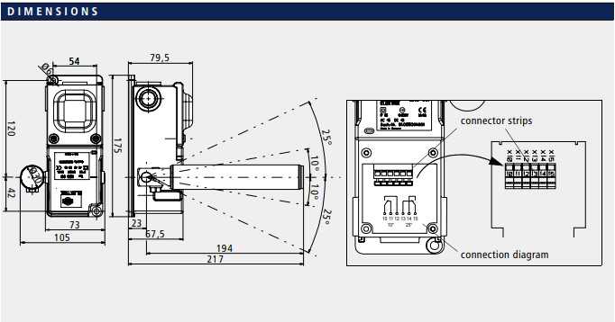 Bản vẽ Công tắc báo lệch băng tải Kiepe MRS 001 Bản vẽ Công tắc báo lệch băng tải Kiepe MRS 001