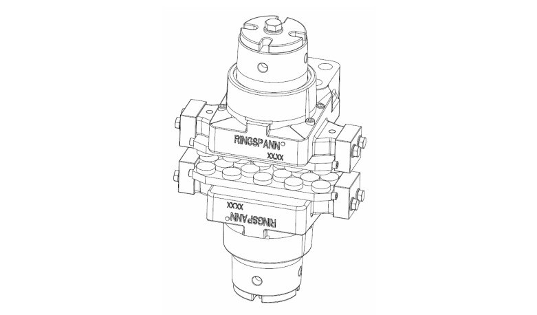 Bản vẽ Phanh đĩa thủy lực HW-075-FHM của hãng Ringspann Bản vẽ Phanh đĩa thủy lực HW-075-FHM của hãng Ringspann