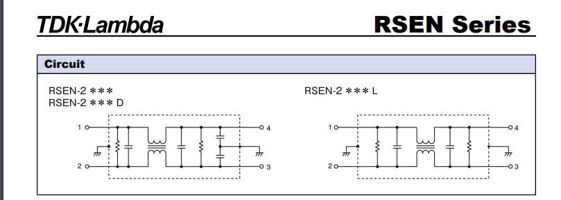 Bản vẽ RSEN-2020 , RSEN-2020D hãng TDK-Lambda Việt Nam Bản vẽ RSEN-2020 , RSEN-2020D hãng TDK-Lambda Việt Nam