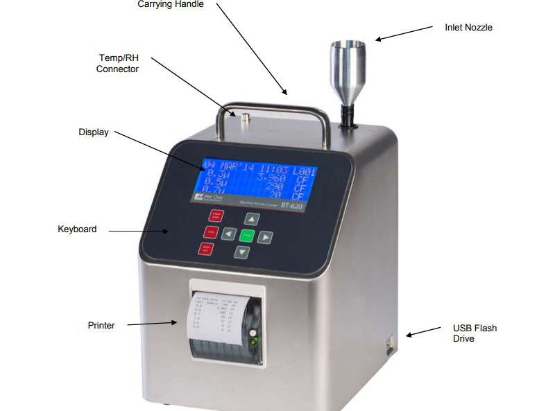 Thiết bị đo độ bụi hãng Met One BT-620 Thiết bị đo độ bụi hãng Met One BT-620