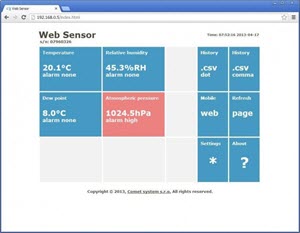 Cảm biến giám sát nhiệt độ từ xa | T7510 Cometsystem Cảm biến giám sát nhiệt độ từ xa | T7510 Cometsystem