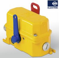 HEN 001 Kiepe - Công tắc giật dây băng tải - Công tắc dừng khẩn HEN001 Kiepe