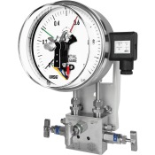 Đồng hồ đo chênh áp có tiếp điểm điện Wise P690 - Thiết bị đo chênh áp có tiếp điểm điện P690