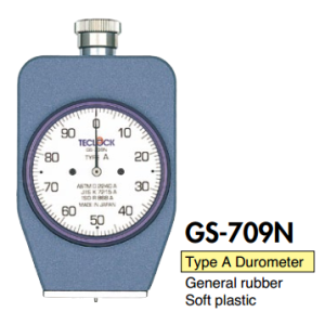 GS709N, GS-709G Teclock- đồng hồ đo độ cứng cao su Teclock