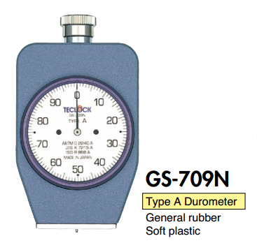 GS709N, GS-709G Teclock- đồng hồ đo độ cứng cao su Teclock