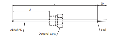 Thermocouple Okazaki T14 | Can nhiệt Okazaki | Cảm biến nhiệt độ Okazaki