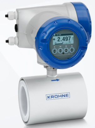 Lưu lượng kế điện từ Krohne - Flowmeter OPTIFLUX 1300 Krohne Đồng hồ đo lưu lượng chất lỏng dạng điện từ Krohne
