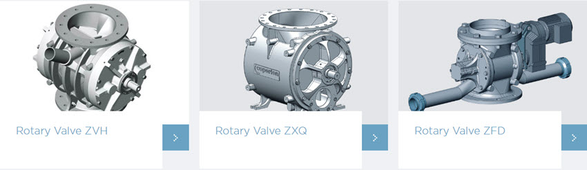 Rotary valve Coperion | Diverter Valve Coperion Rotary valve Coperion | Diverter Valve Coperion