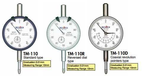 TM-110, TM-110f Teclock, Đồng hồ so Teclock Việt Nam